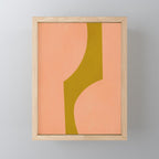 Minimal shape-colors  Mini Art Print Gallery Image 1