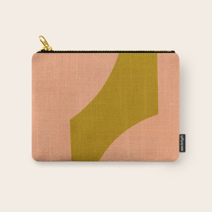 Minimal shape-colors  Carry All Pouch Gallery Image 1
