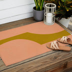 Minimal shape-colors  Outdoor Rug Gallery Image 2