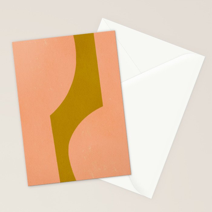 Minimal shape-colors  Stationery Card Gallery Image 2