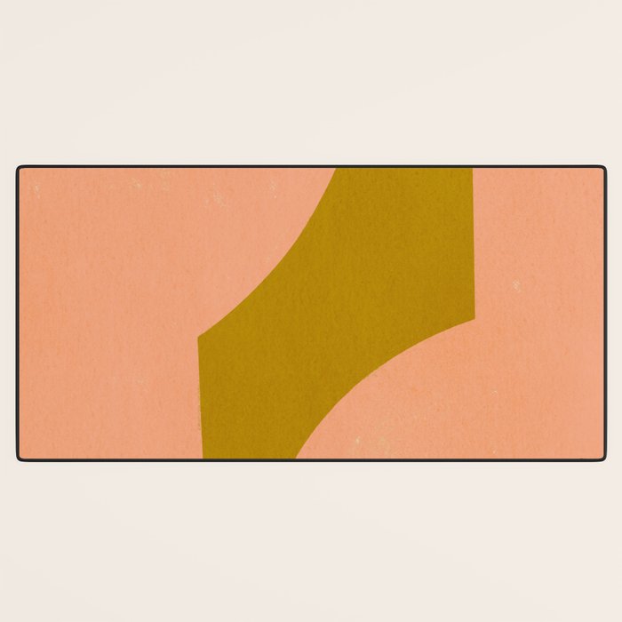 Minimal shape-colors  Desk Mat Gallery Image 3
