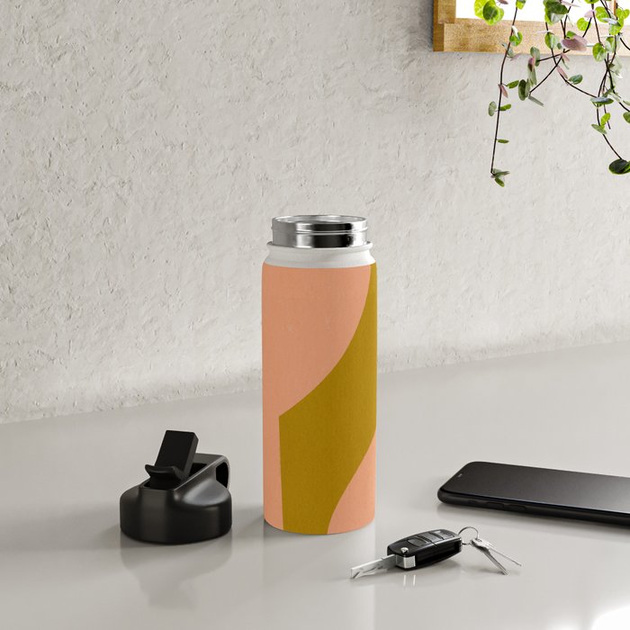 Minimal shape-colors  Water Bottle Gallery Image 4