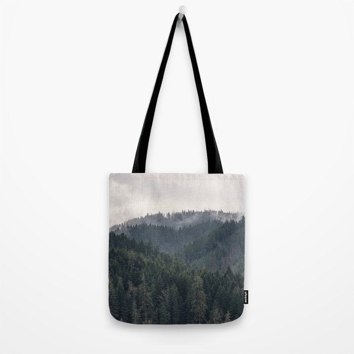 Pacific Northwest Forest - Nature Photography Tote Bag Gallery Image 2