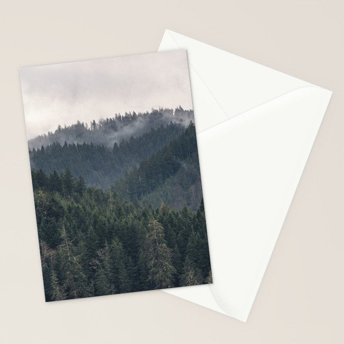 Pacific Northwest Forest - Nature Photography Stationery Card Gallery Image 2