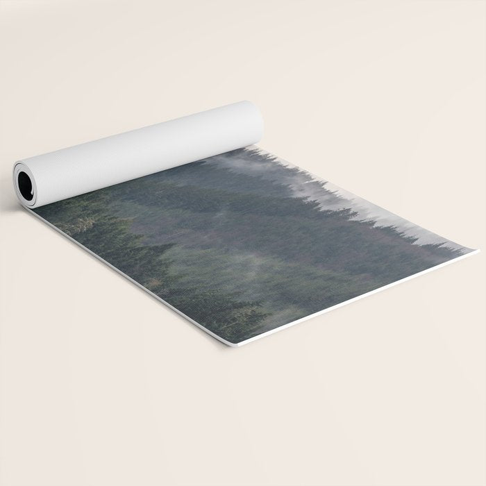 Pacific Northwest Forest - Nature Photography Yoga Mat Gallery Image 2