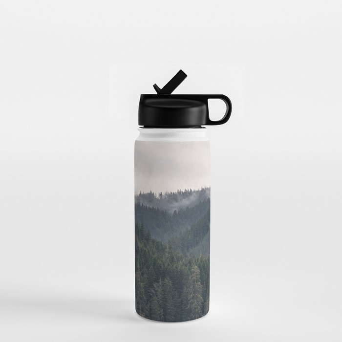 Pacific Northwest Forest - Nature Photography Water Bottle Gallery Image 1