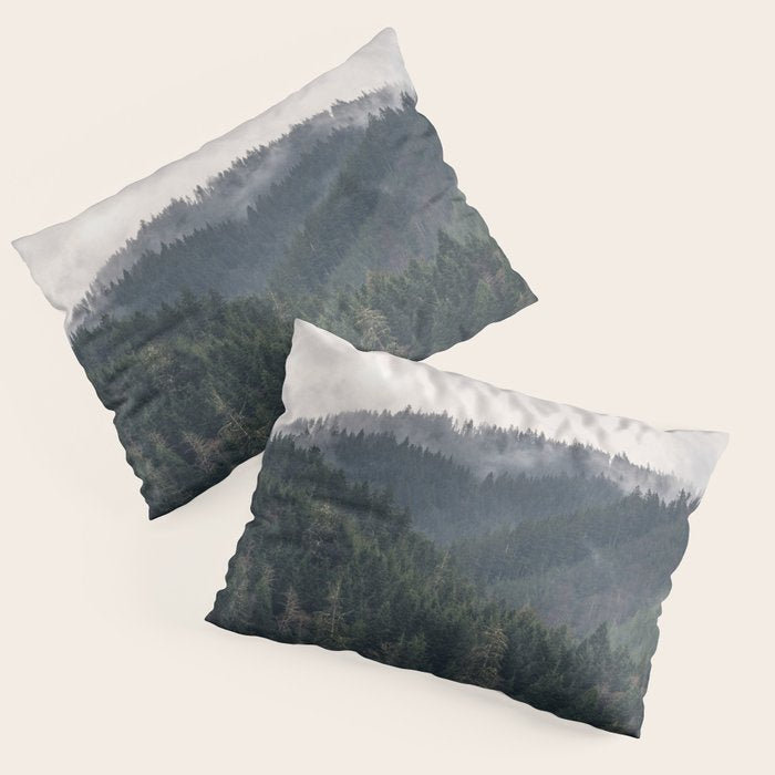 Pacific Northwest Forest - Nature Photography Pillow Sham Gallery Image 3