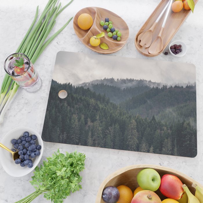 Pacific Northwest Forest - Nature Photography Cutting Board Gallery Image 2