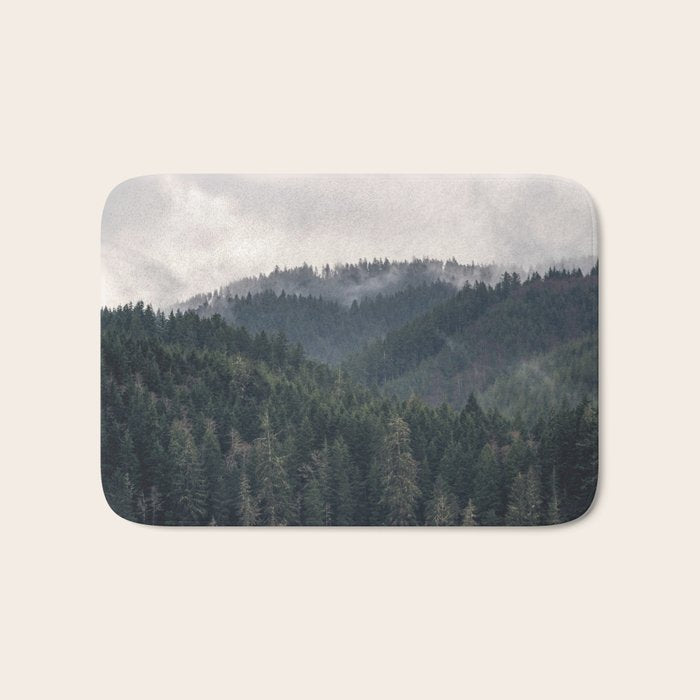 Pacific Northwest Forest - Nature Photography Bath Mat Gallery Image 1