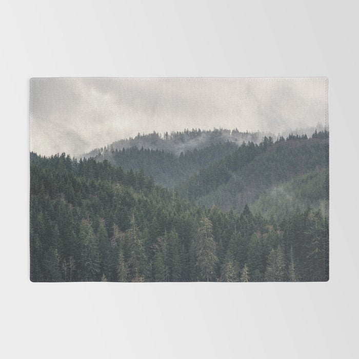 Pacific Northwest Forest - Nature Photography Rug Gallery Image 2