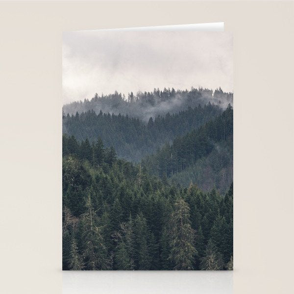 Pacific Northwest Forest - Nature Photography Stationery Card Gallery Image 2