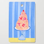 Mold the Future & Vote in Blueberry Blue Cutting Board Gallery Image 1
