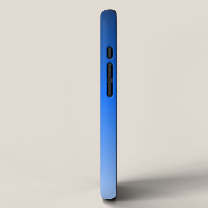 Cobalt Blue Ombre iPhone Case Gallery Image 2