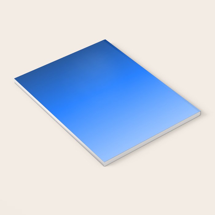 Cobalt Blue Ombre Notebook Gallery Image 3