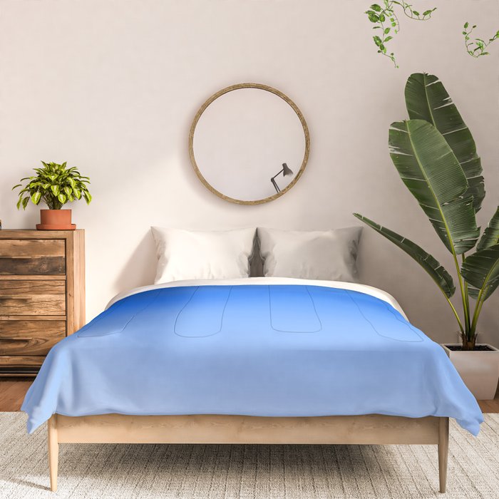 Cobalt Blue Ombre Comforter Gallery Image 3