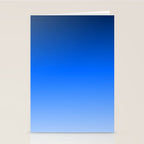 Cobalt Blue Ombre Stationery Card Gallery Image 2