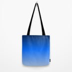 Cobalt Blue Ombre Tote Bag Gallery Image 2