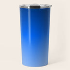 Cobalt Blue Ombre Travel Mug Gallery Image 1