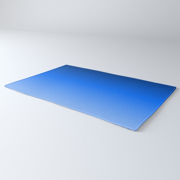 Cobalt Blue Ombre Rug Gallery Image 3