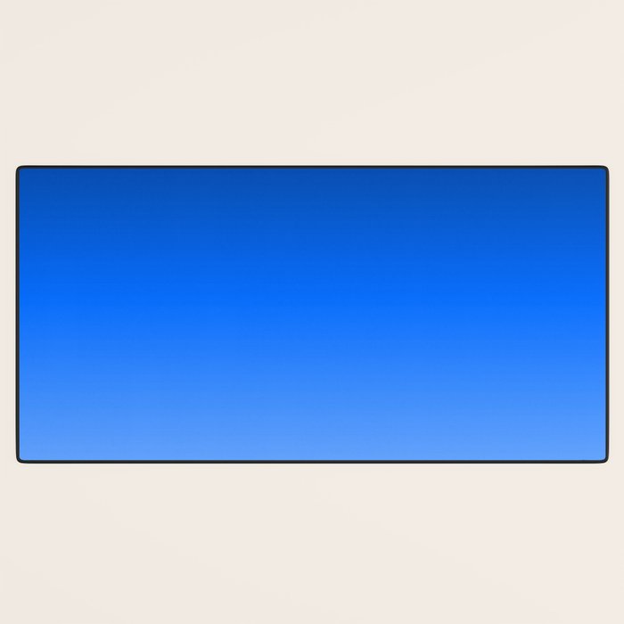 Cobalt Blue Ombre Desk Mat Gallery Image 3