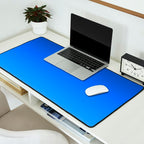 Cobalt Blue Ombre Desk Mat Gallery Image 2
