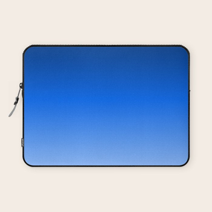 Cobalt Blue Ombre Laptop Sleeve Gallery Image 1