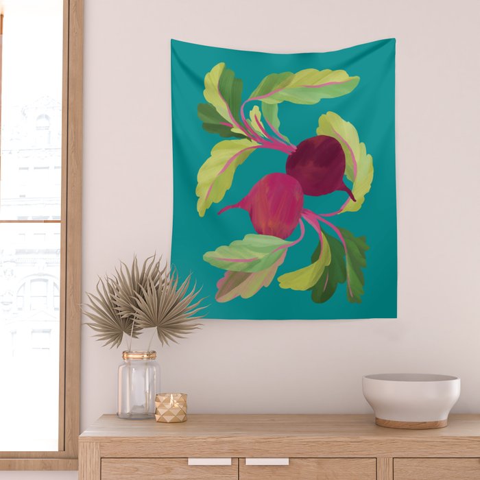 Beets Wall Tapestry Gallery Image 2