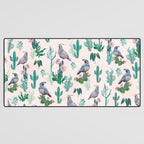 Cactus Quail  Desk Mat Gallery Image 3