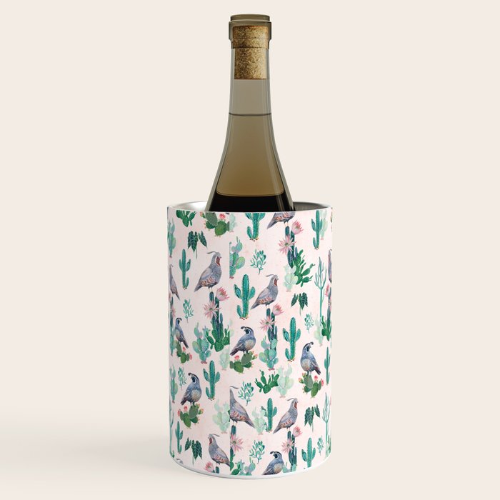 Cactus Quail  Wine Chiller Gallery Image 2