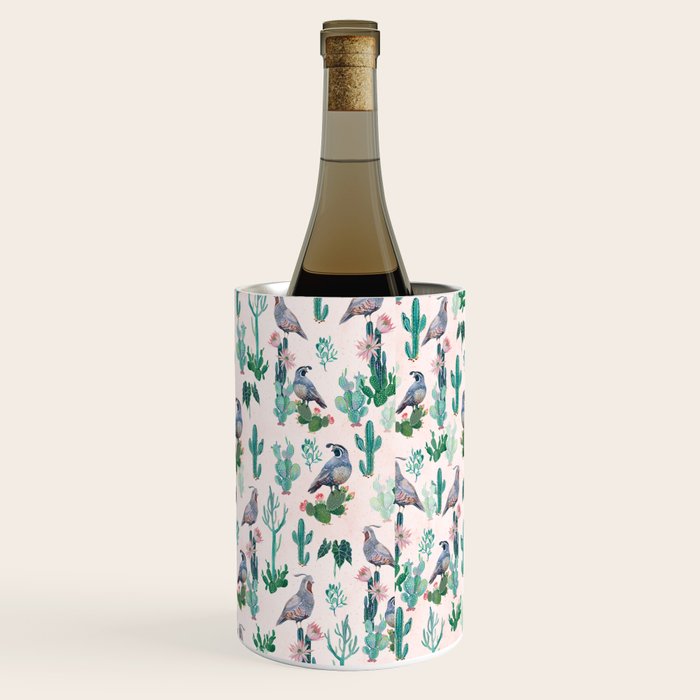 Cactus Quail  Wine Chiller Gallery Image 3