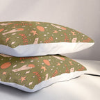 Aries Orange Print Pillow Sham Gallery Image 3