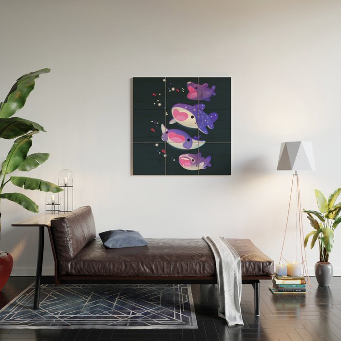Planktivore Wood Wall Art Gallery Image 2