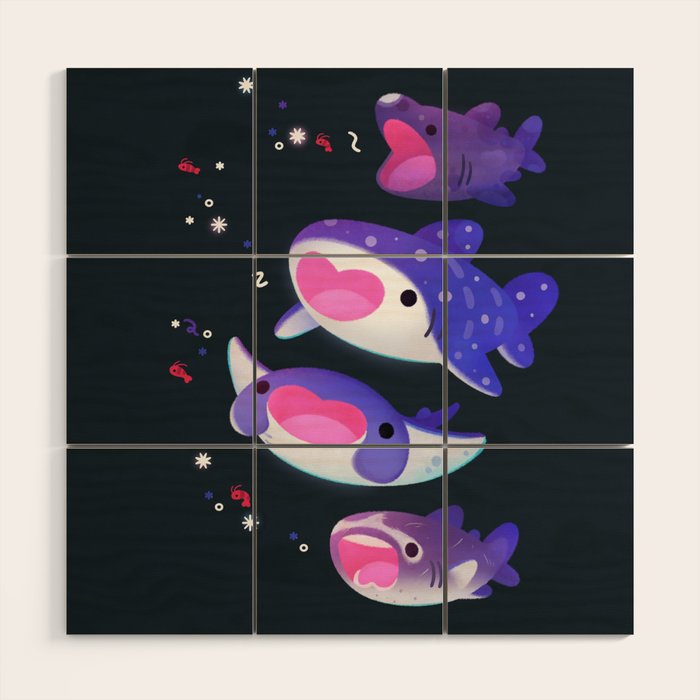 Planktivore Wood Wall Art Gallery Image 1