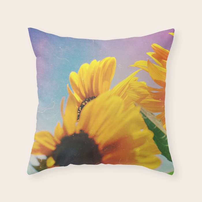 Summer Sunshine Day Throw Pillow Gallery Image 6