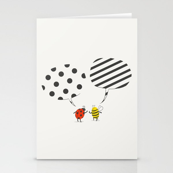 Pattern conflict Stationery Card Gallery Image 1