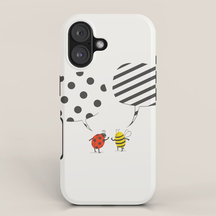 Pattern conflict iPhone Case Gallery Image 1