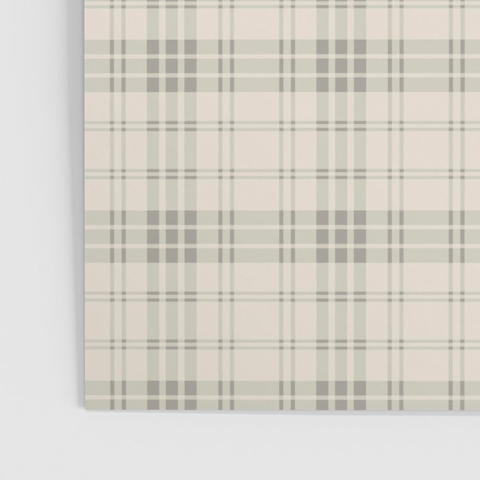 Cream Plaid  Poster Gallery Image 3