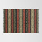 Mud Cloth Tribal Pattern 02 Rug Gallery Image 2