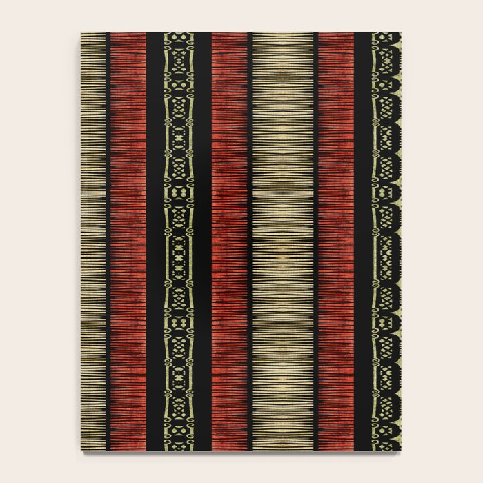 Mud Cloth Tribal Pattern 02 Notebook Gallery Image 4
