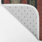 Mud Cloth Tribal Pattern 02 Bath Mat Gallery Image 2