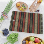 Mud Cloth Tribal Pattern 02 Cutting Board Gallery Image 2