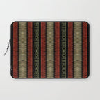 Mud Cloth Tribal Pattern 02 Laptop Sleeve Gallery Image 1