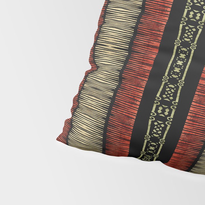 Mud Cloth Tribal Pattern 02 Pillow Sham Gallery Image 4