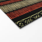 Mud Cloth Tribal Pattern 02 Welcome Mat Gallery Image 2