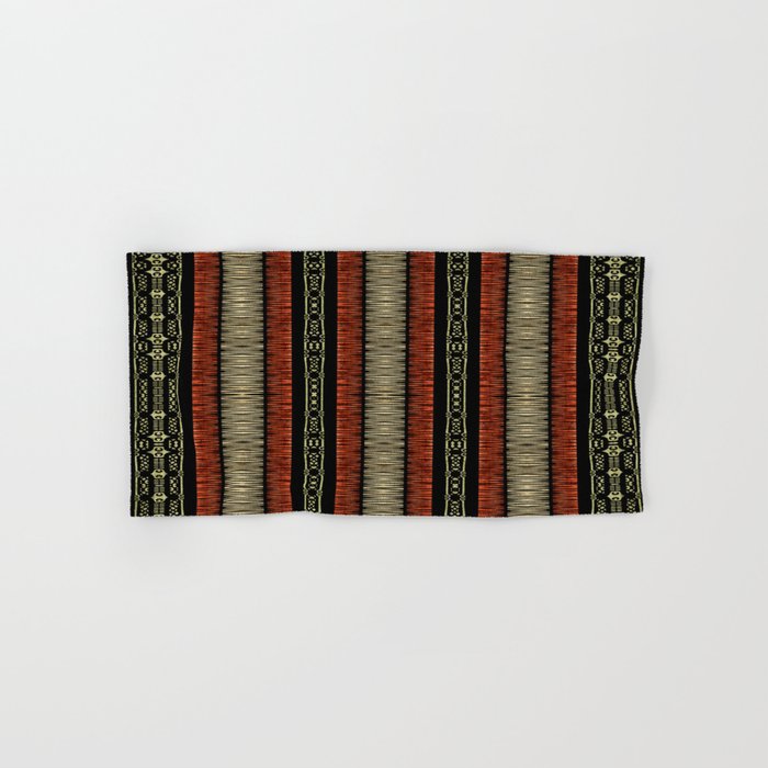 Mud Cloth Tribal Pattern 02 Bath Towel Gallery Image 1