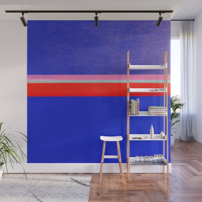 stripe study 48 Wall Mural Gallery Image 1