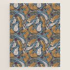 Exotic Tiger Oasis Dark Jigsaw Puzzle Gallery Image 1