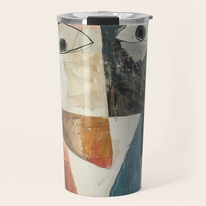 Bird Duality III Travel Mug Gallery Image 1