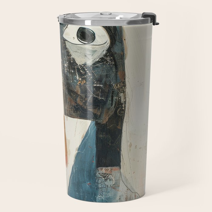 Bird Duality III Travel Mug Gallery Image 2