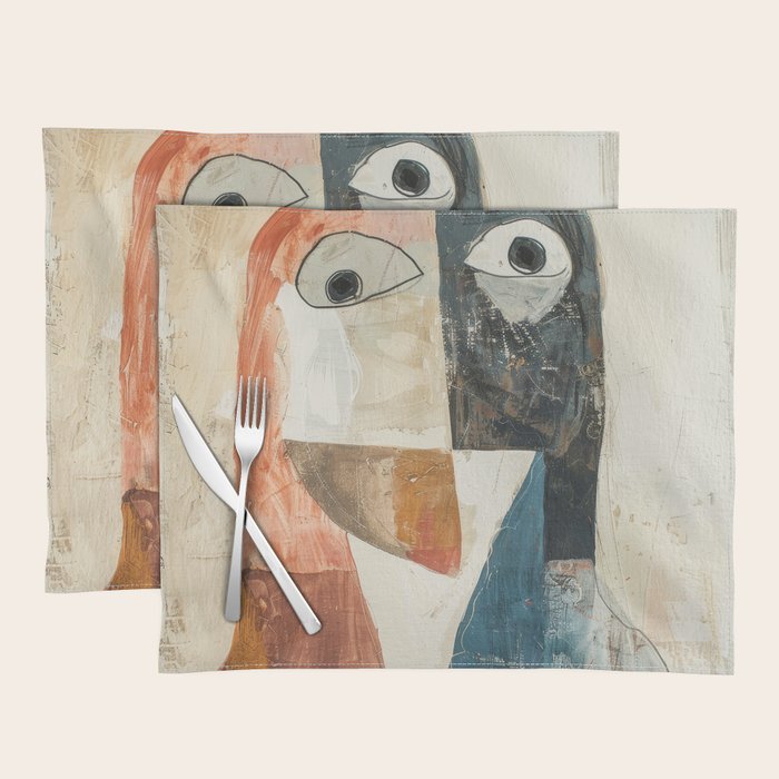Bird Duality III Placemat Gallery Image 1
